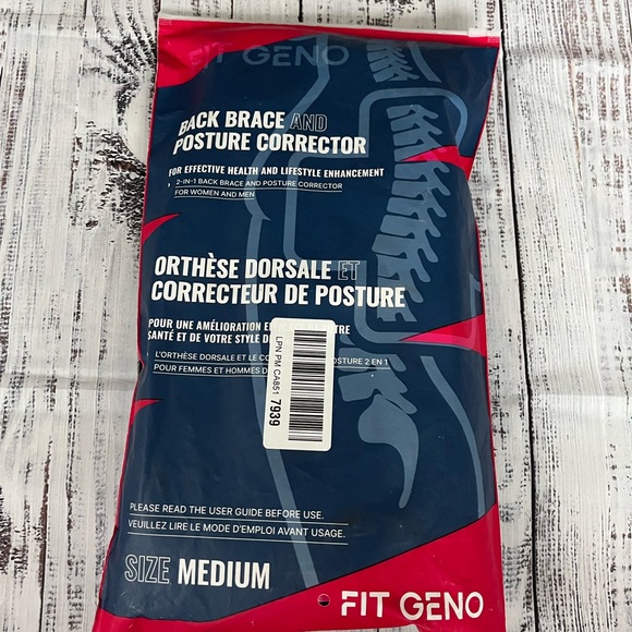 No longer available Fit Geno back brace posture corrector men/women size M new - Picture 12 of 12